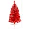 2ft. Pre-Lit Red Artificial Christmas Tree, Warm White LED Lights